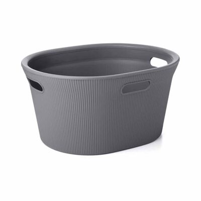 TATAY Laundry Basket Grey T0420.14