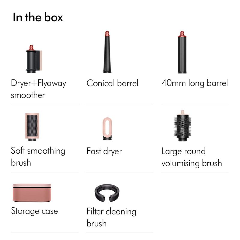 DYSON Airwrap Id Multi-styler And Dryer Hs08 (599497-01) - Sakura Cherry AIRWRAP ID HS08 SAKURA CHERRY (599497-01)-image 9