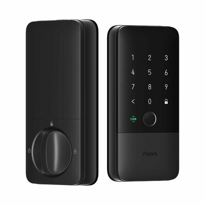 AQARA U400 Smart Lock + Installation (for Gate) - Black U400 SMART LOCK + INSTALLATION (FOR GATE) - BLACK