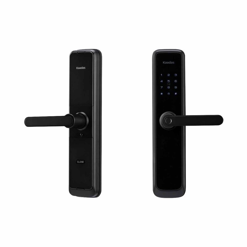 KAADAS Lever Handle Mortise Door Lock With Dual-unlocking Feature L7 BLACK-image 1