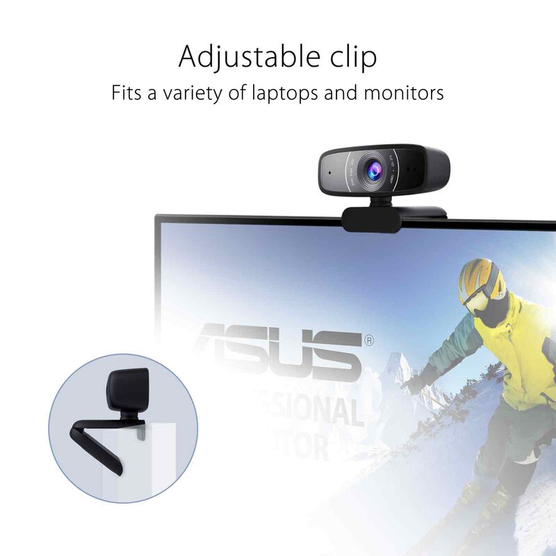 ASUS Usb Camera Full Hd 1080p AS WEBCAM C3-image 2