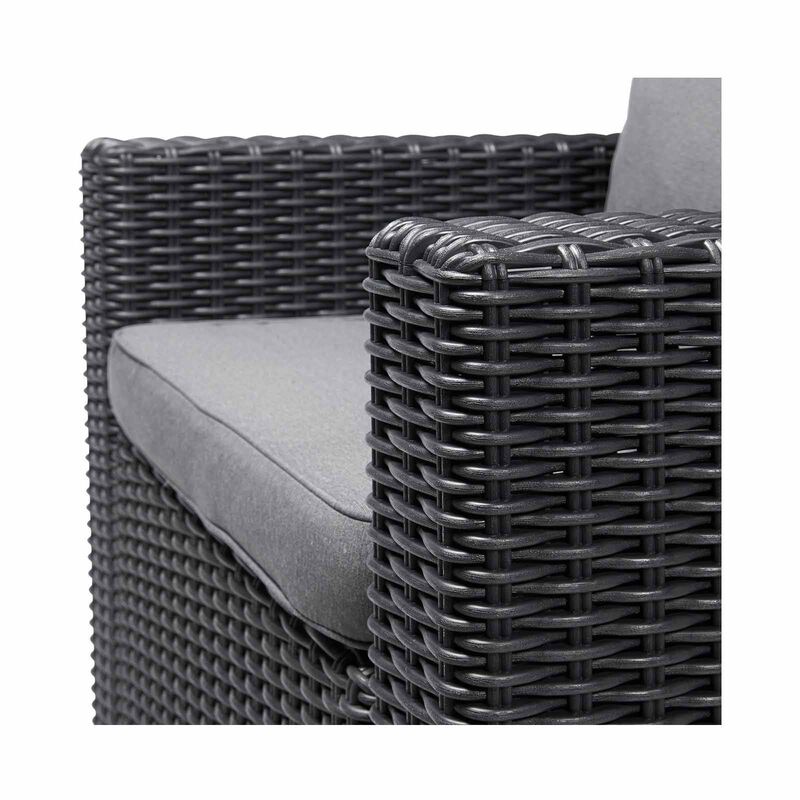 ALLIBERT California Armchair Set Of 2 Graphite D-AB-21-1561-image 4