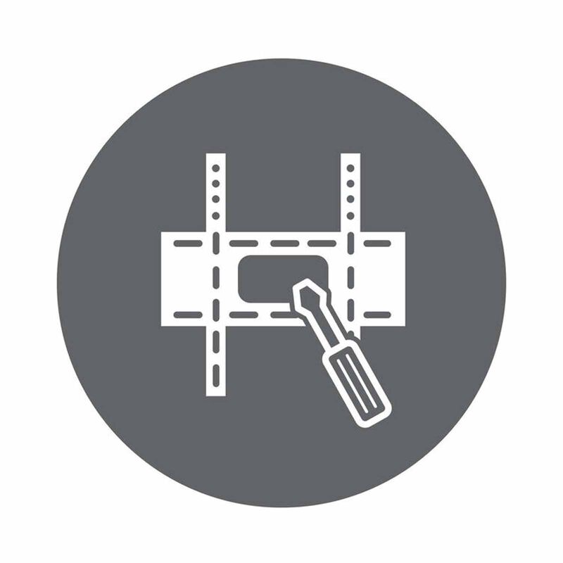 TV SWIVEL BRACKET INSTALLATION - 89" TO 100"-image 1