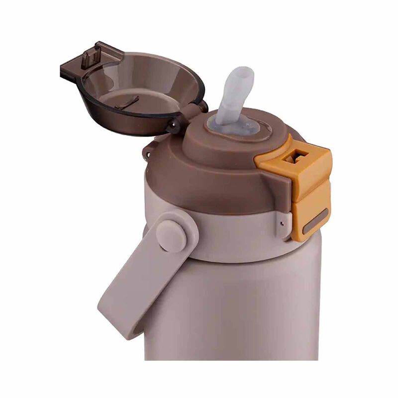 LA GOURMET Superwide Wave Terra 530ml Thermal Bottle - Moonstone Beige LGSE434319-image 2