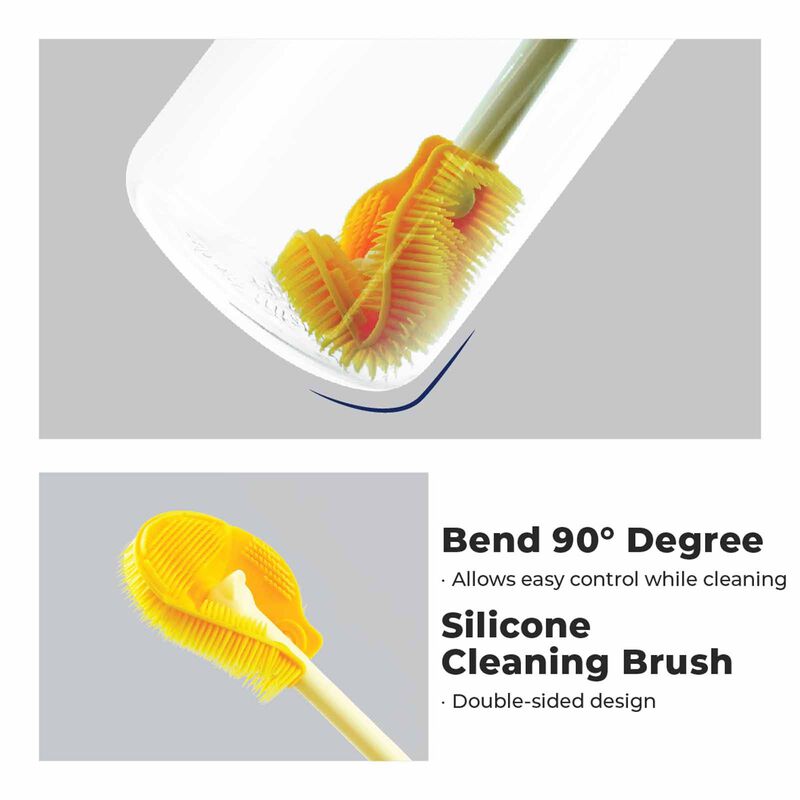 EPLAS Silicone Brush - Yellow EG-SLC18-image 2