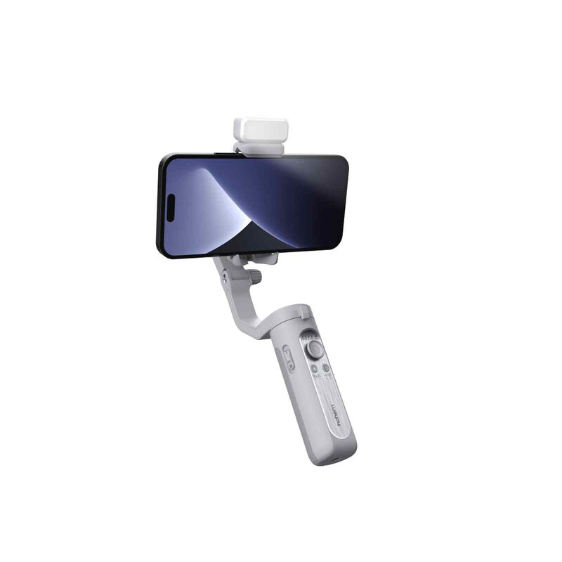 HOHEM Isteady Xe 3-axis Palm Smartphone Gimbal With Magnetic Fill Light HT-ISTEADY XE KIT-image 2