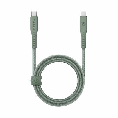 ENERGEA Flow C-c Cable 480mbps, 240w With Mct 1.5m -green CBL-FLCC-GRN150M