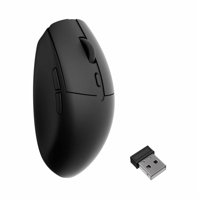 KEYCHRON Bm22 Bt5.2/2.4 Ghz/wireless Mouse Paw3212 Sensor - Black KYCN-BM22-A9-image 1