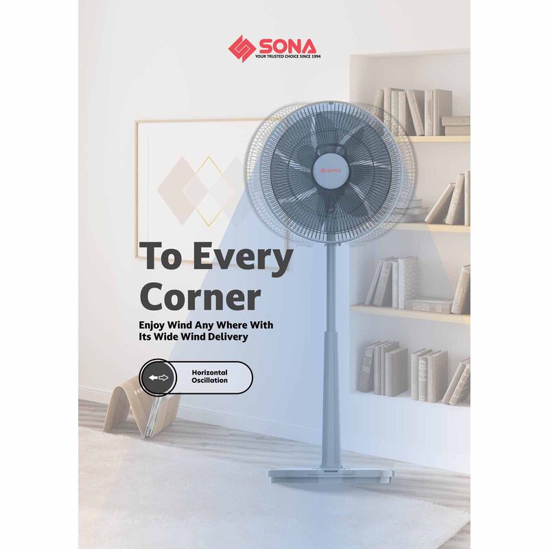 SONA 14 In Dc Slide Fan SFS9026DC-image 6
