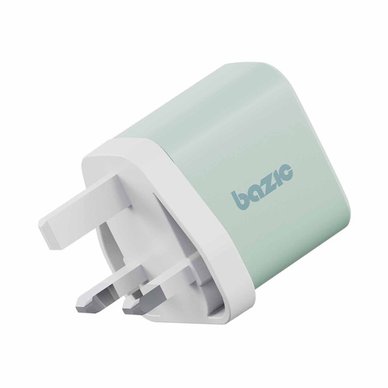 BAZIC Goport Velox Kit, 1c1a Gan Charger 35w(uk) With Weave Cable - Pistachio CHR-GPVLX-UK-GRN-image 4