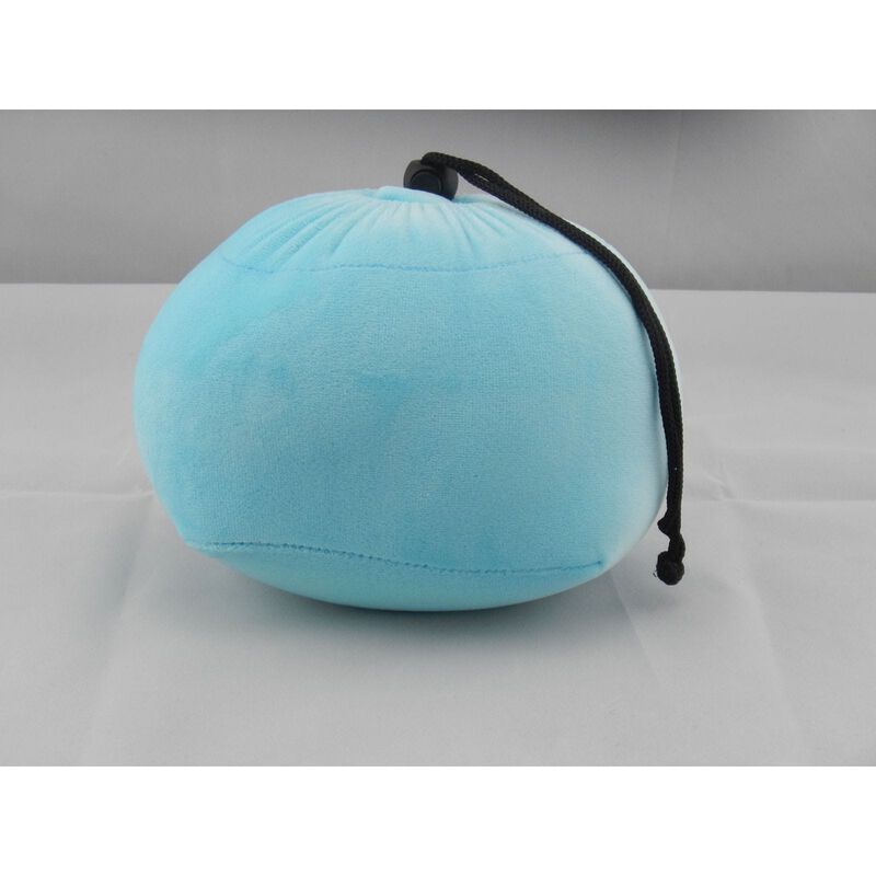 TRAVEL JOY Rollable Memory Foam Travel Pillow - Turquoise TJRTP-TURQ-image 2