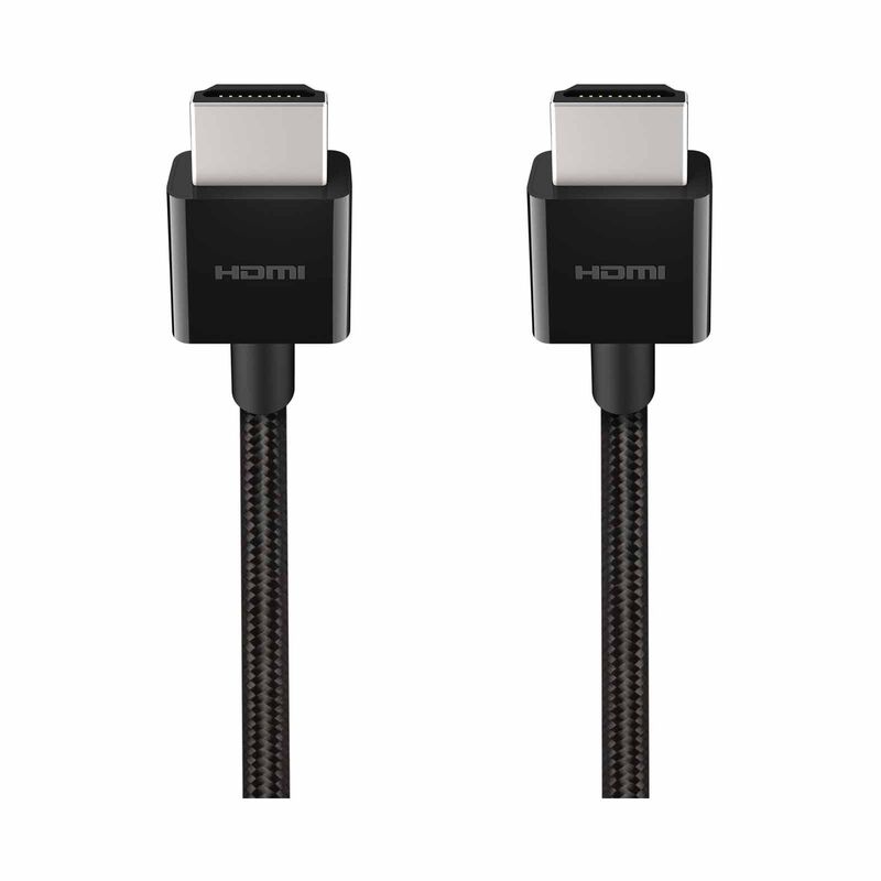 BELKIN 8k Ultra High Speed Hdmi 2.1 Braided Cable-2m AV10176BT2M-BLK-image 1
