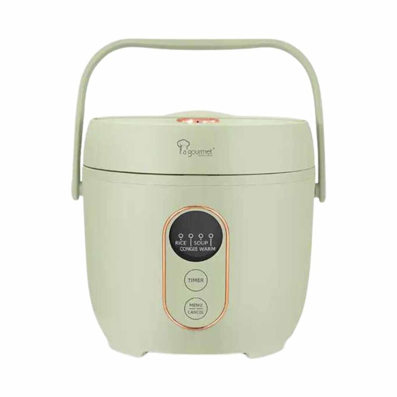 LA GOURMET Rice Cooker (0.8l) - Green LGELRC419606-image 1