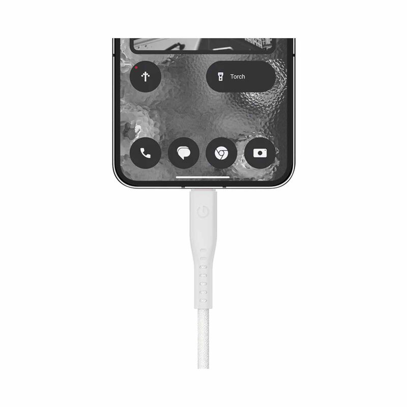 ENERGEA Flow C-c Cable 480mbps, 240w With Mct 1.5m -white CBL-FLCC-WHT150M-image 4