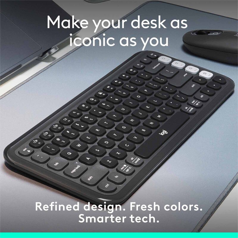 LOGITECH Pop Icon Keys Wl Kb - Graphite 920-013083-image 7