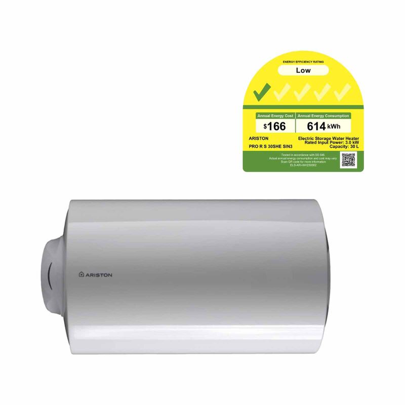 ARISTON Storage Water Heater 30l (installation Charges Applies) PRO R S 30SHE SIN3-image 1