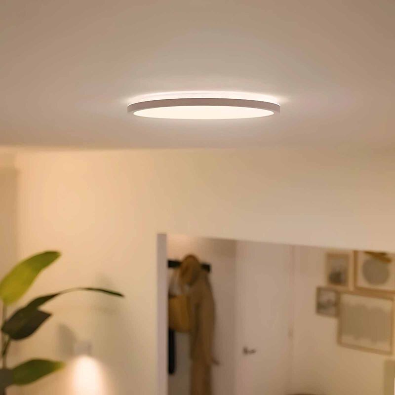 WIZ Super Slim Ceiling 16w Round 1500lm 292 White 929002685117-image 8