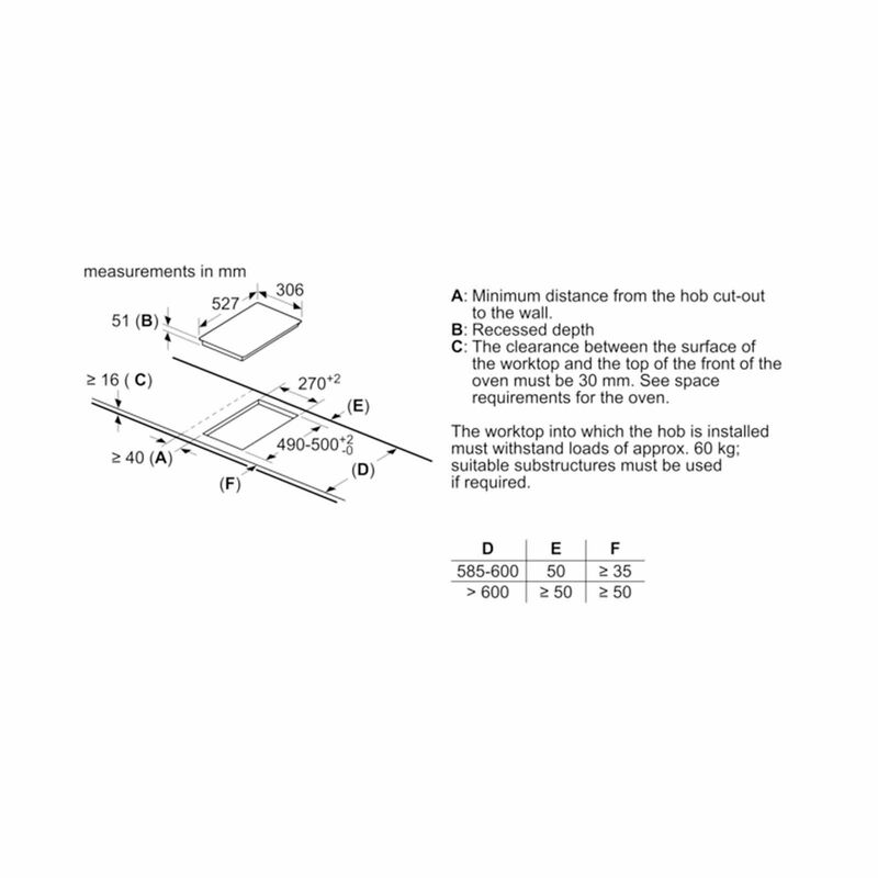 BOSCH Built In Induction Hob (exclude Installation) PXX375FB1E-image 6