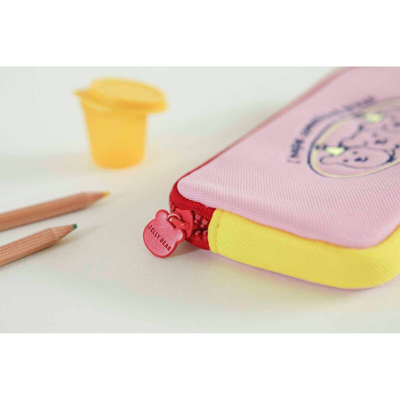 DAILYLIKE Jellybear Pencil Pouch Pink-image 12