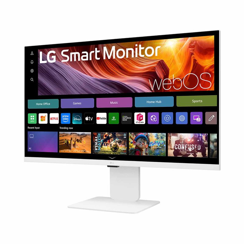 LG 31.5in 4k Uhd Ips Smart Monitor With Webos & Webcam 32U850SA-W-image 5