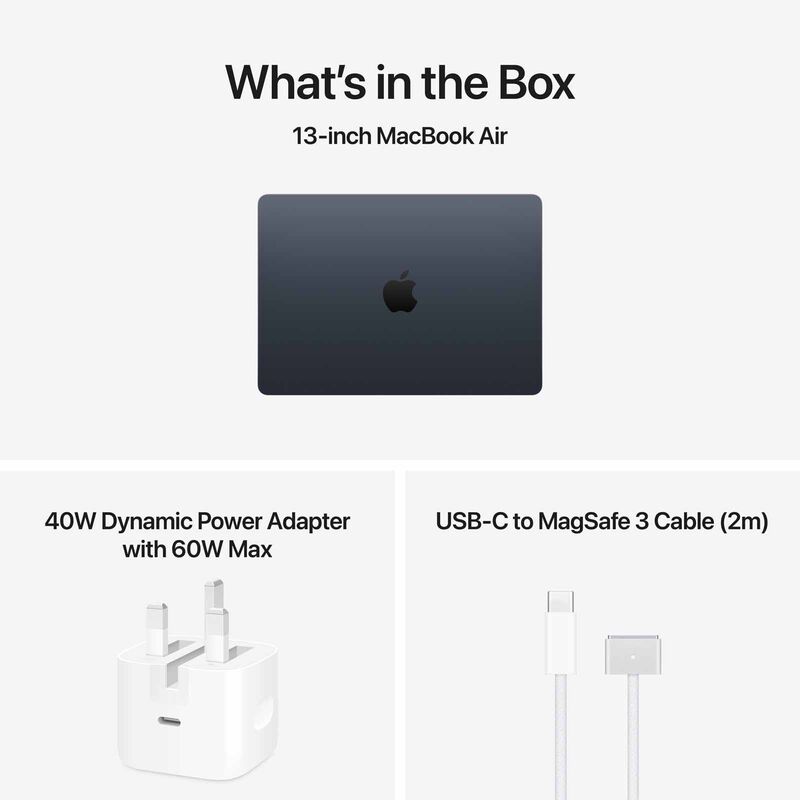 APPLE 13-inch Macbook Air: M5 Chip With 10-core Cpu And 10-core Gpu, 16gb, 1tb Ssd - Midnight MDHF4ZP/A-image 5
