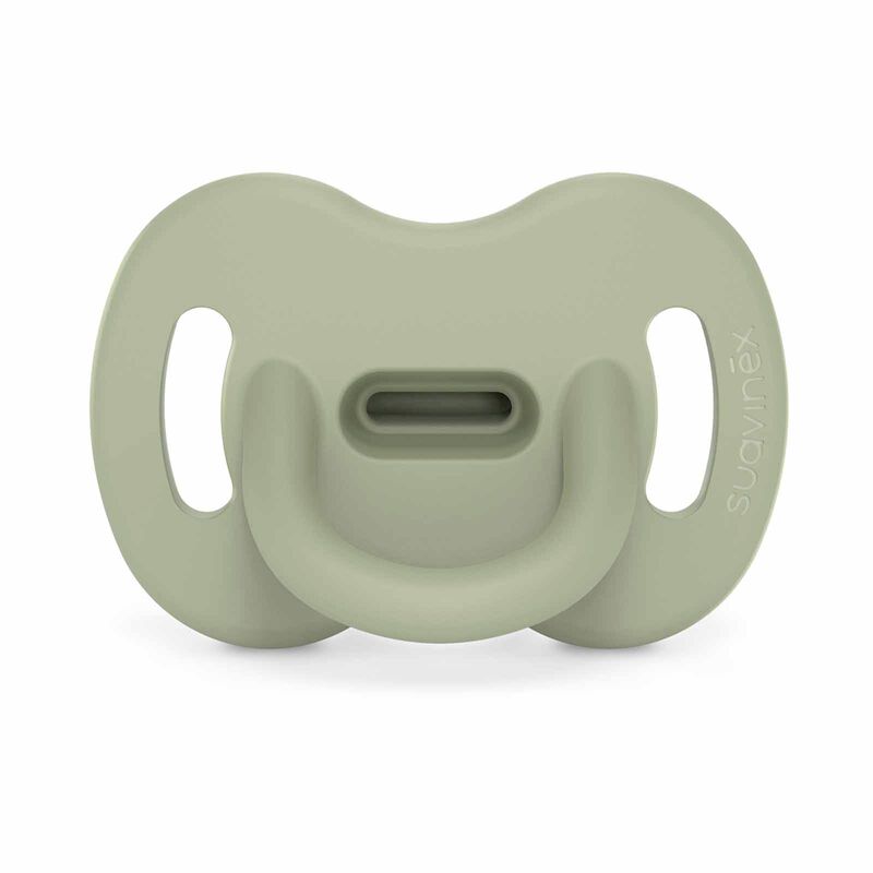 SUAVINEX All Silicone Soother With Sx Pro Physiological Teat 6-18m - Colour Essence Green (online) SMOOTHIE ULTRA LIGHT-image 1
