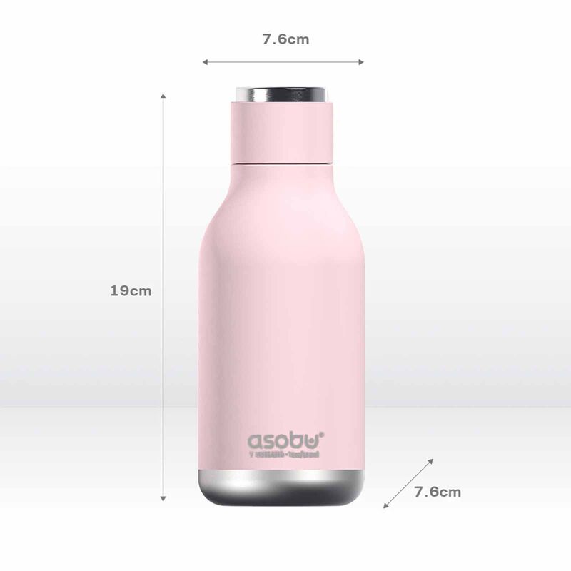 ASOBU Urban Water Bottle Pastel Pink 460ml ASBV24PK-image 3