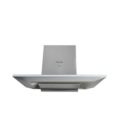 MAYER 90cm Chimney Glass Hood - Stainless Steel (exclude Installation) MMCH905SR