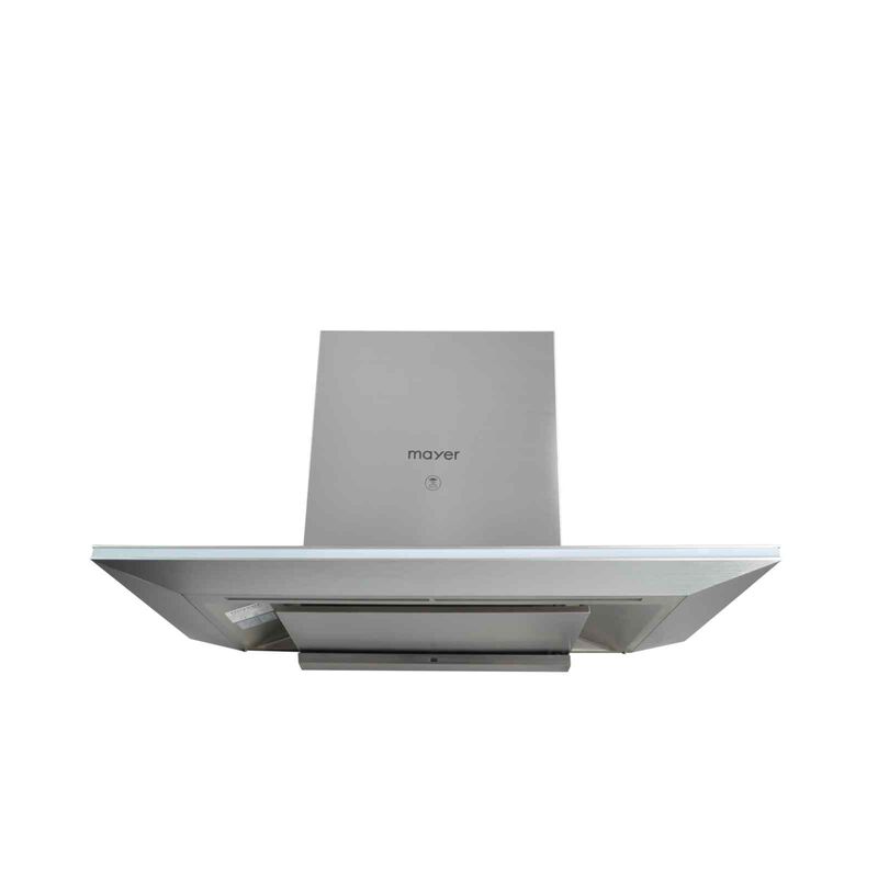 MAYER 90cm Chimney Glass Hood - Stainless Steel (exclude Installation) MMCH905SR-image null