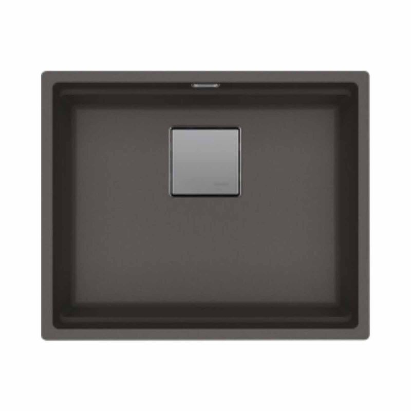 FRANKE Kubus Single Bowl Fragranite Kitchen Sink - Slate Grey KNG-110-52SL-image 1