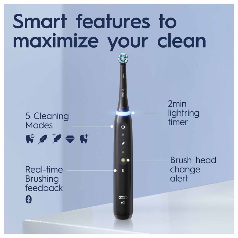 ORAL-B Electric Toothbrush - White IO 5 - WHITE-image 3