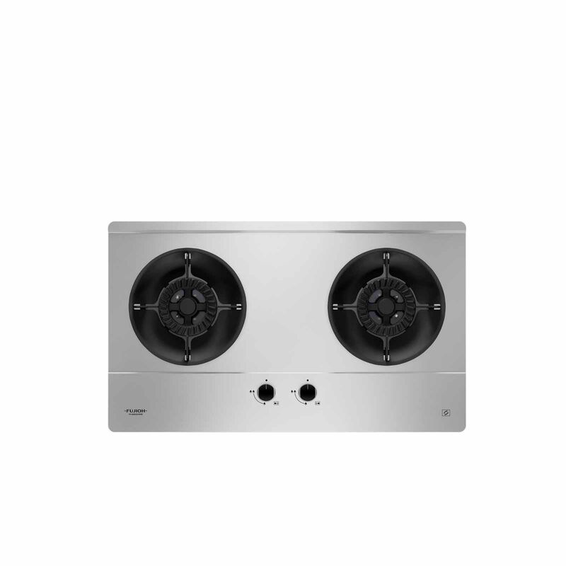FUJIOH 75cm 2 Burners Gas Hob (lpg) - Stainless Steel (exclude Installation) FH-GS6520 SVSS LPG-image 1