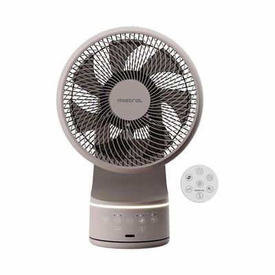 MISTRAL 10 In Dc Desk Fan With Remote Control MHV1087DR