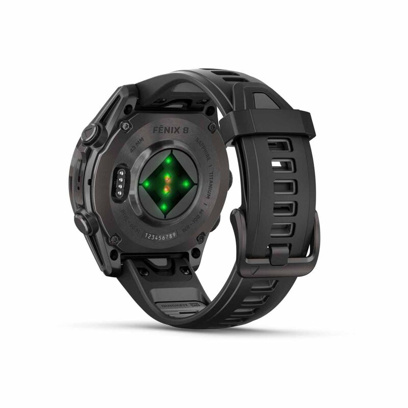 GARMIN Fenix 8 43mm Sapphire Amoled Edition, Carbongray_black,black/pebblegray GM-010-02903-28-image 5