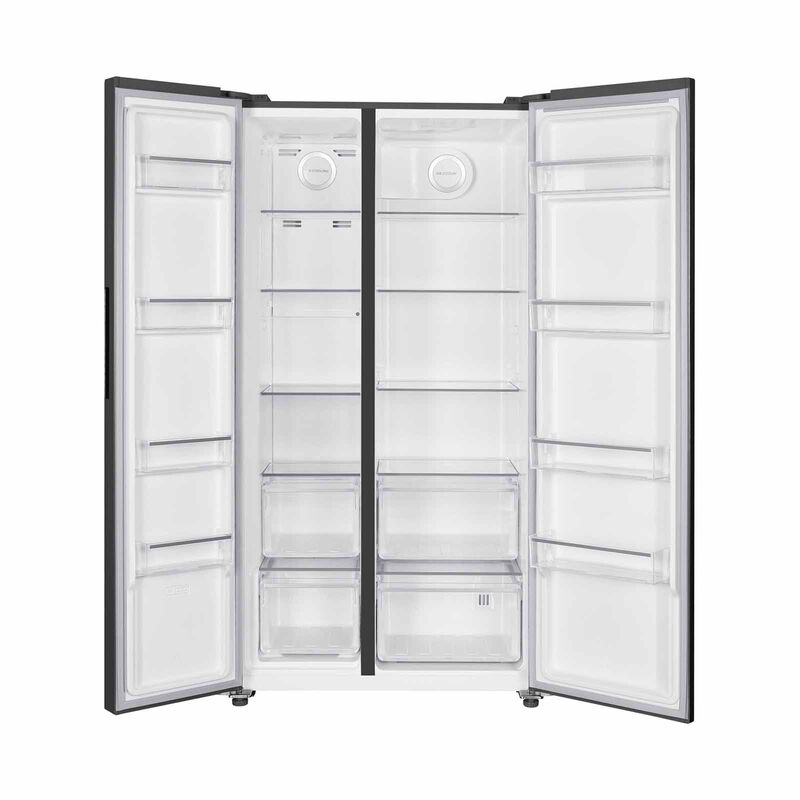 SHARP Side By Side Door Fridge - Dark Silver (532l) SJ-SS52ES3-DS-image 3
