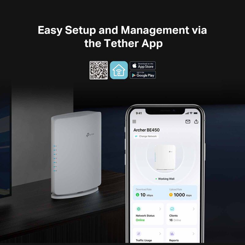 TP LINK Be7200 Dual-band Wi-fi 7 Router ARCHER BE450-image 10