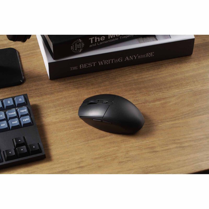 KEYCHRON Bm22 Bt5.2/2.4 Ghz/wireless Mouse Paw3212 Sensor - Black KYCN-BM22-A9-image 9