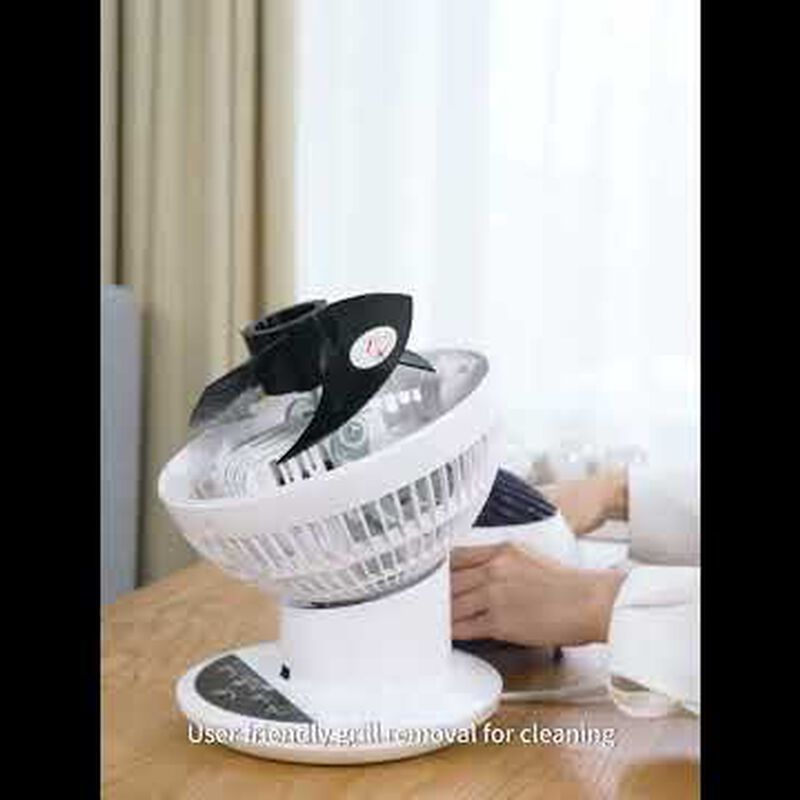 IRIS OHYAM 8 In Usb Portable Fan (white) PCFSC15TWH-image 10