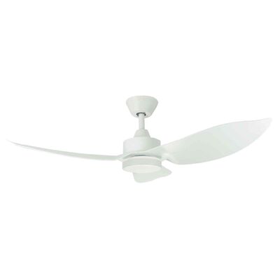 D'FAN 46 In Dc Ceiling Fan With Light (white) SPACE46-WH