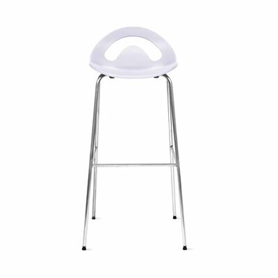 PHOENIX Cocktail High Bar Stool Carrara White 47 X 46 X 96 H Cm COCKTAIL