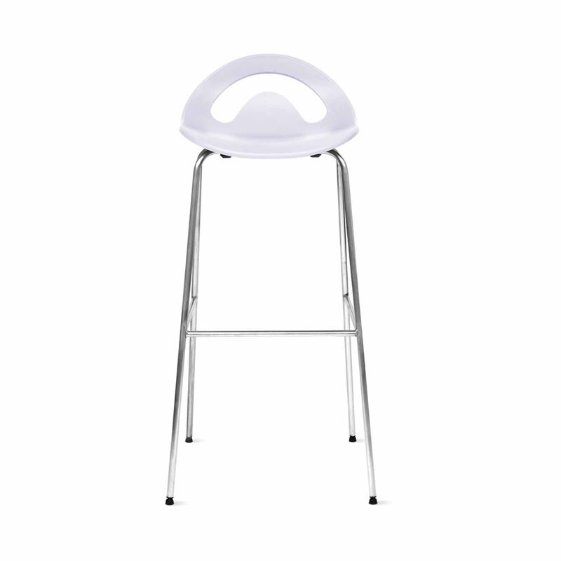 PHOENIX Cocktail High Bar Stool Carrara White 47 X 46 X 96 H Cm COCKTAIL-image 1
