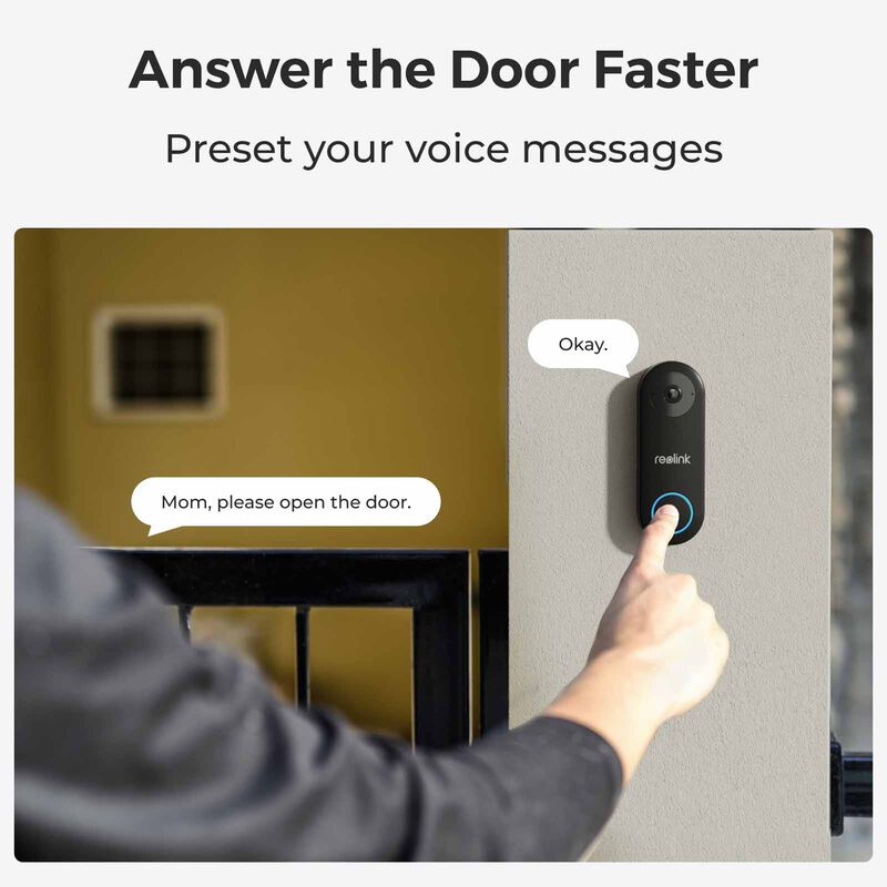 REOLINK Reolink Video Doorbell Wifi VDB2K02W-image 6