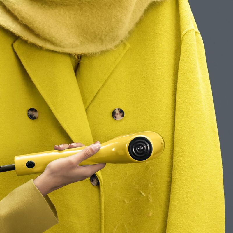 TEFAL Pure Pop Handheld Garment Steamer - Yellow DT2026-image 2