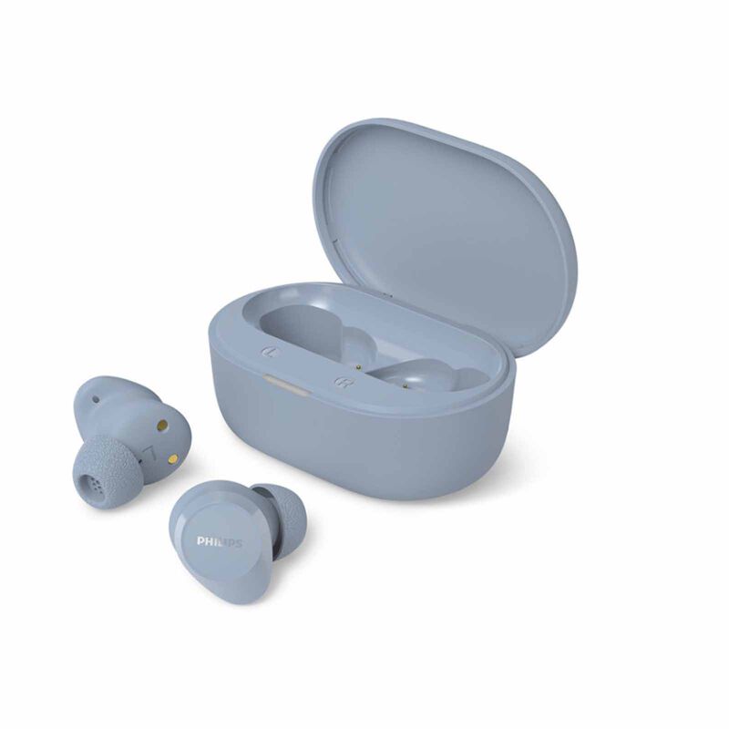 PHILIPS Wireless In-ear Bud, 10mm Drivers, Bt6.0, Ipx4 Splash TAT1300LB/97-image 2