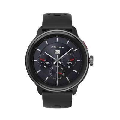 HIFUTURE Vela - Black Smartwatch With Gps, Heart Rate Function And Syntra Ai HSSW14BK