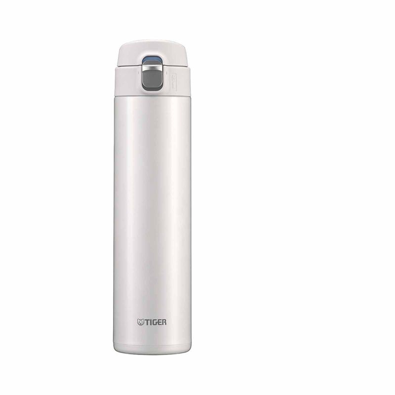 TIGER 600ml Vacuum Insulated Stainless Steel Bottle - Pearl White MMJ-S060 (WJ)-image 2