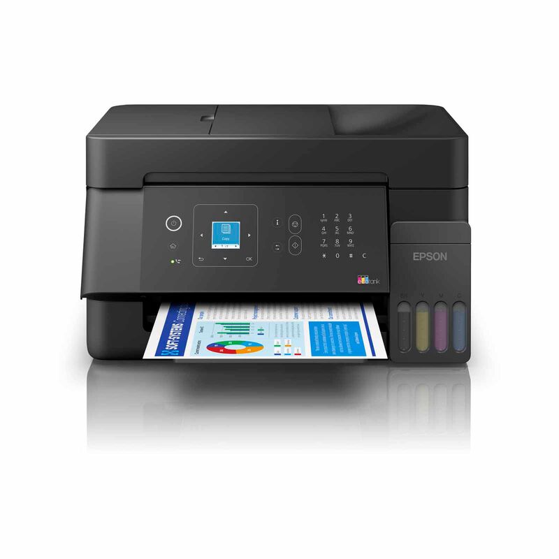 EPSON Ecotank A4 Wi-fi All-in-one Ink Tank Printer With Adf L5390-image 2