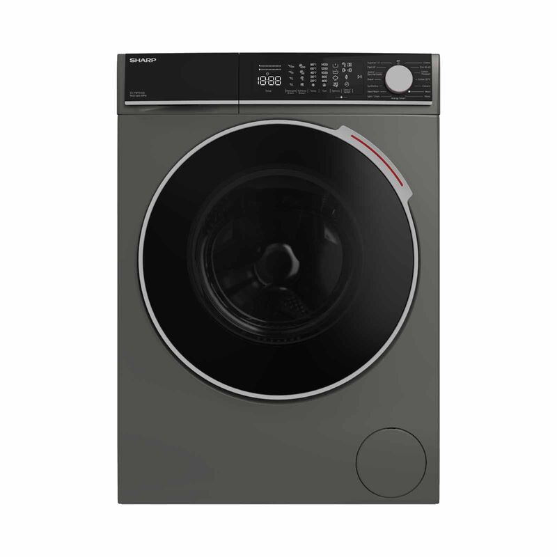 SHARP Front Load Washer -black (9kg) ES-FW914SB-image 1