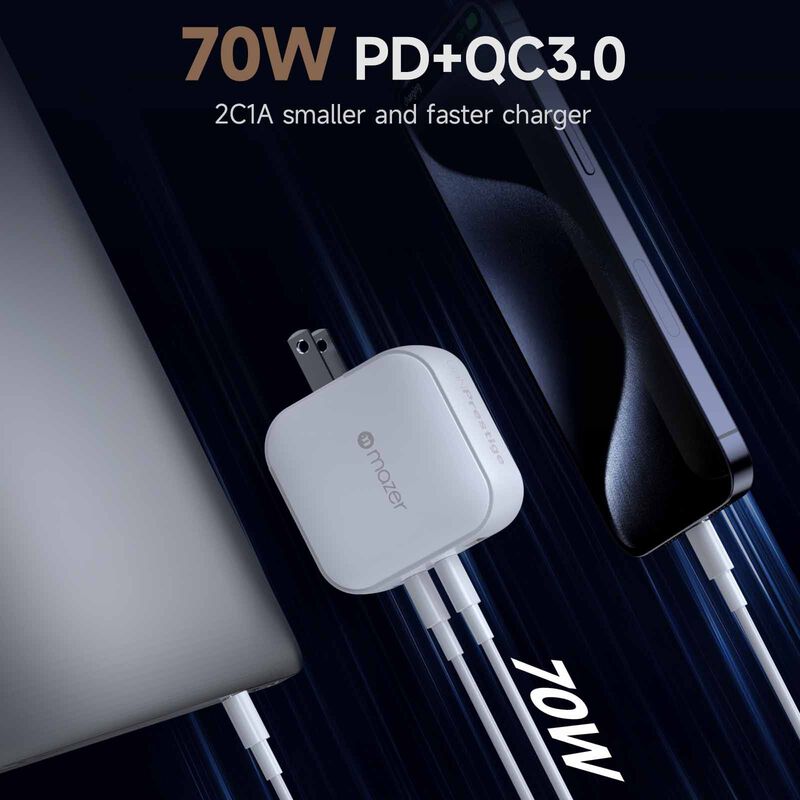 MAZER Ganprestige Pd70w 2c1a With 4 Travel Plugs-white M-G70W-V5-WH-image 11