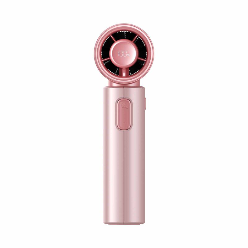 JISULIFE Handheld Fan Life9s (5000mah)-pink LIFE9S-5000-PINK-image 1